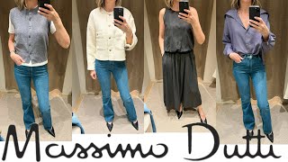 MASSIMO DUTTI NEW COLLECTION 2024 Try on haul [upl. by Ylek]