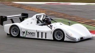 Radical SR8 RX in action at Monza Full Throttle Accelerations Fly Bys Flames amp Sound [upl. by Joshi]