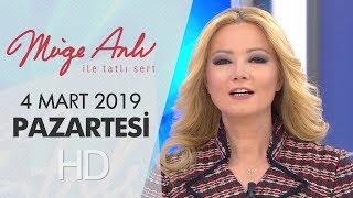 Müge Anlı ile Tatlı Sert 4 Mart 2019  Pazartesi [upl. by Eelitan508]