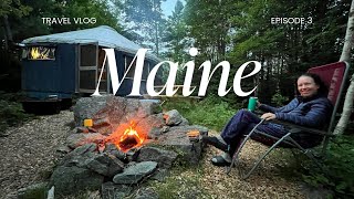 Hidden Gem Lakeside Camping in Maines Wilderness [upl. by Soirtemed]