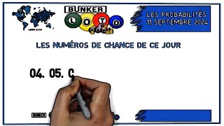 La Croix de LOTO du 11 Septembre 2024 👉 Les Numéros Probables [upl. by Hobey]