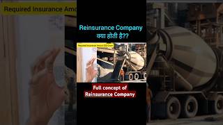 Reinsurance Company क्या होती है REINSURANCE [upl. by Giuditta562]