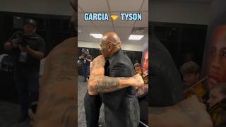 Mike Tyson showed love to Ryan Garcia before the Haney fight via RyanGarcia [upl. by Ysiad]