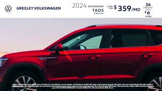 2024 VW Tiguan 2024 VW Taos amp 2024 VW Jetta Offer  Greeley Volkswagen 202406 [upl. by Durst]