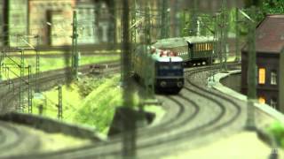 Model Railroad Layout about the Coal and Steel Industry of Germany in HO scale [upl. by Bokaj551]