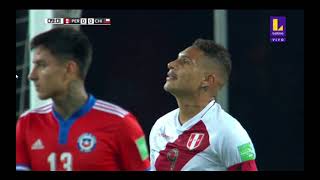 Perú 2 Chile 0 Partido Completo [upl. by Milburt]