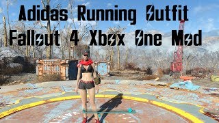 Fallout 4 Adidas Running Outfit Xbox One Mod Adidas Running Outfit CBBE Mod XB1 [upl. by Alissa]