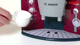 Theo Klein  Bosch Coffee Machine 9569 [upl. by Joelie]