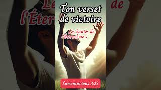 Ton verset de victoire Lamentations 322 [upl. by Ynehteb]