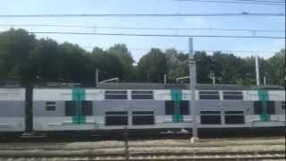 RER A UDON MI 09 Marne la Vallée Chessy Parcs Disneyland  Nation [upl. by Naujed]