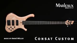 Marleaux BassGuitars  Consat  André Müller [upl. by Annaoy]