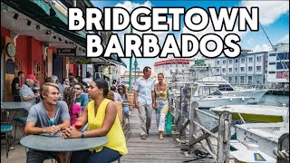 REAL STREETS OF BARBADOS BRIDGE TOWN CITY CENTER 002 [upl. by Relly]