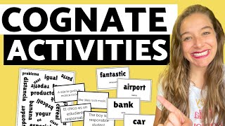 Spanish Activities for Beginners 10 Cognate Activities for Spanish Class [upl. by Anerev2]