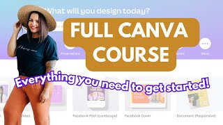 FULL FREE CANVA BEGINNERS COURSE  VLOGMAS DAY 1 🎄🎄 Im so excited 😆 [upl. by Leitman]