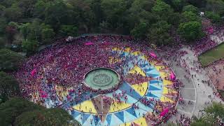 Leni Robredo Rally Pink Sunday 2132022 Drone Footage [upl. by Eryn]