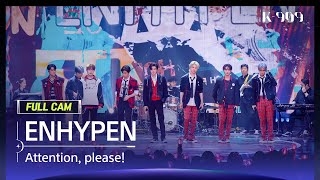 909 직캠 4K ENHYPEN 엔하이픈 풀캠 Attention please ENHYPEN FullCam  JTBC K909 230527 [upl. by Nymassej538]