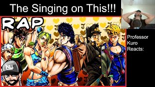 Joestar Rap REACTION  NLJ Nux Taku Cdawgva Anime Man Caleb Hyles Rustage ChiChi JoJo Rap [upl. by Teri]