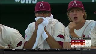 The Final Inning Of The College World Series 2018 [upl. by Avraham]