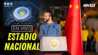 Presidente Nayib Bukele Anuncia con China Nuevo Estadio Nacional de El Salvador [upl. by Briano7]