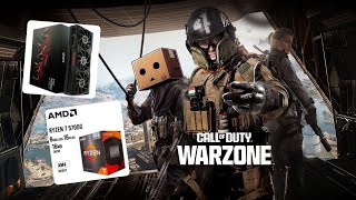 Teste de Desempenho no Warzone Ryzen 7 5700g Com RX 6750 XT [upl. by Ellon]