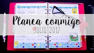 Planea conmigo Julio 2017  Julieta Jareda [upl. by Anegue]