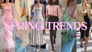 Top 10 Spring Fashion Trends 2024 what to wear this spring [upl. by Collum254]