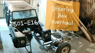 Steering Box Overhaul  Land Rover Defender  S01E16 [upl. by Warila]