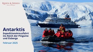 Antarktis Reiseinfo zur Expeditionskreuzfahrt [upl. by Allistir]