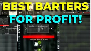 BEST BARTERS From Level 1 Traders  Patch 014  Escape From Tarkov [upl. by Mchugh18]