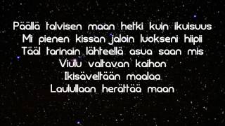 Taikatalvi  Nightwish  Lyrics [upl. by Eelyr]