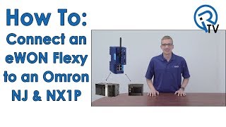 Connect an eWON Flexy to an Omron NJ amp NX1P [upl. by Annaiv]