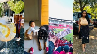 VLOG New Iphone14 Pro Max quotunboxingquot Going To Church Lunches Live Rugby Game And Unz Life Lately [upl. by Nylirehs]