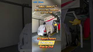 Touchless car wash with no employees operating 24 hours a day carwash carclean carwashing [upl. by Mintun523]