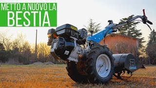 Manutenzione ordinaria e straordinaria del MOTOCOLTIVATORE  WD40 HACKS [upl. by Jerold113]