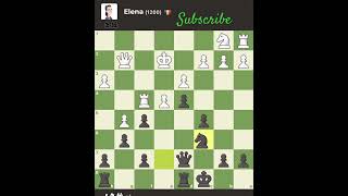 Sicilian Defense McDonnell Attack Elena 1200 Bot using chesscom chessstrategy [upl. by Atter87]