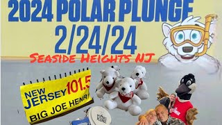 Polar Plunge 2024  Seaside Heights NJ  Special Olympics Fund Raiser [upl. by Pepillo]