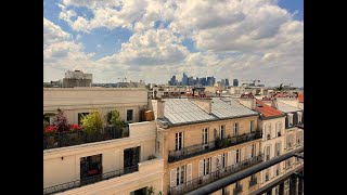 PARIS APARTMENT studio Levallois Perret FOR RENT from €995  month [upl. by Lebasile331]