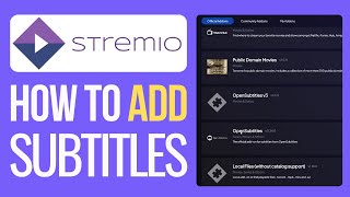 How to Add Subtitles in Stremio 2024  New Method [upl. by Nalym]