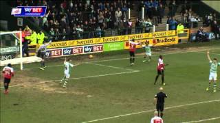 Yeovil Town vs Doncaster Rovers  Championship 201314 [upl. by Riana]