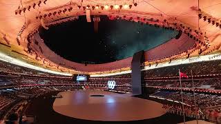 Beijing2022 Opening Ceremony  Olympic Winter Games  China  my point of view at the Stadium [upl. by Dorisa]