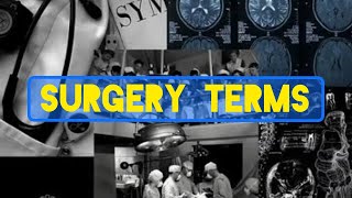 Surgery terms ectomy amp tomeotome  5Minute MediConcept [upl. by Crandale501]