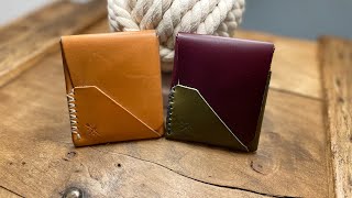 Topsider and Houbei side by side  Open Sea Leather wallets [upl. by Dave]