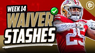 10 Players to Stash Ahead of Week 15  Waiver Wire Pickups 2023 Fantasy Football [upl. by Colby]