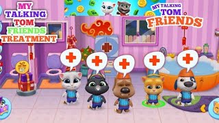 Tom And Talking Friends Talking Tom Shorts Talking Tom Cartoon Kids Cartoon Ak kids [upl. by Argela]