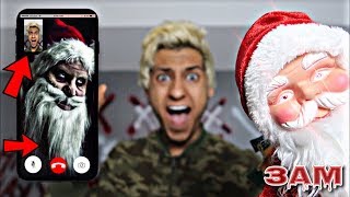 DO NOT FACETIME SANTA CLAUS AT 3AM OMG HE ACTUALLY CAME TO MY HOUSE [upl. by Lrad]