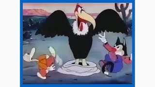 Ho hum Another HorseEating GhostVulture Childrens Cartoon Gandy Goose  The Ghost Town [upl. by Mook]