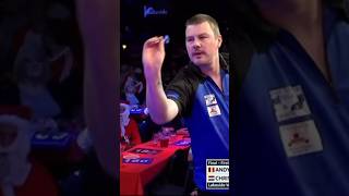 170 Finish by Lakeside Winner Andy Baetens against Landman during the WDF World Darts Championship [upl. by Norvol]