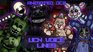 Dc2FNaF UCN Voice Lines Animated Dc2 Legendado [upl. by Lauter334]