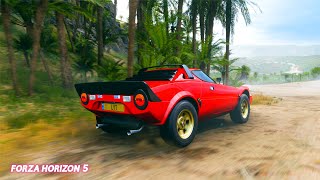 Forza Horizon 5 Rally Adventure Seasonal Championship C For Classic  Lancia Stratos HF Stradale [upl. by Normie235]