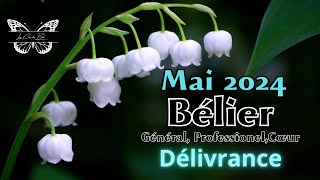 Bélier Mai 2024 Délivrance🦋🌬️🕊️ [upl. by Ithnan678]